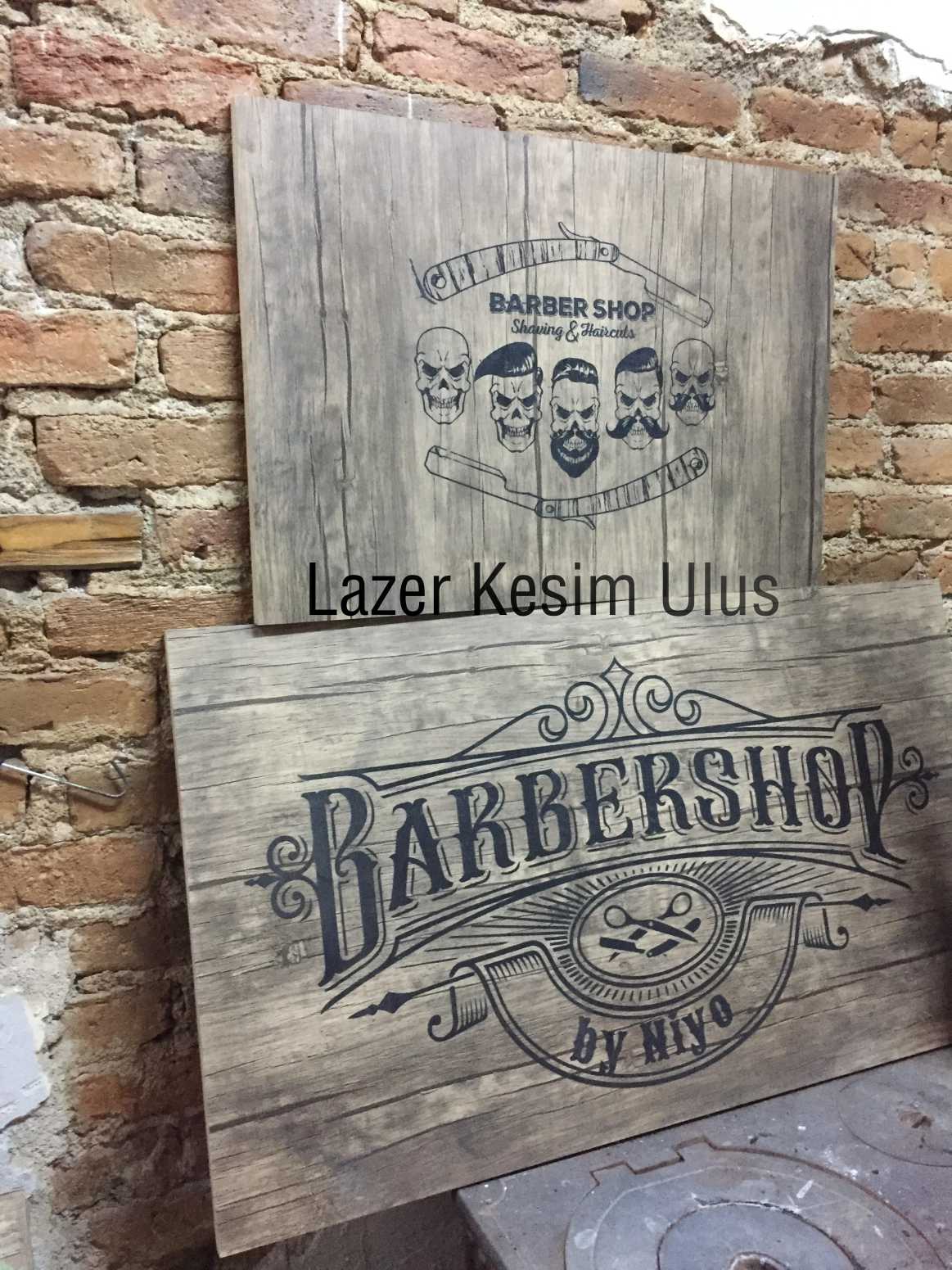 MDF VE AHŞAP LAZER KESİM VE YAKMA ÖRNEKLERİ